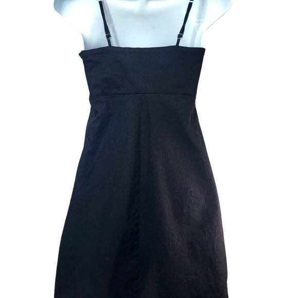 Hollister XS  Short Black Dress with Adjustable Straps and Side Zipper - Picture 4 of 8